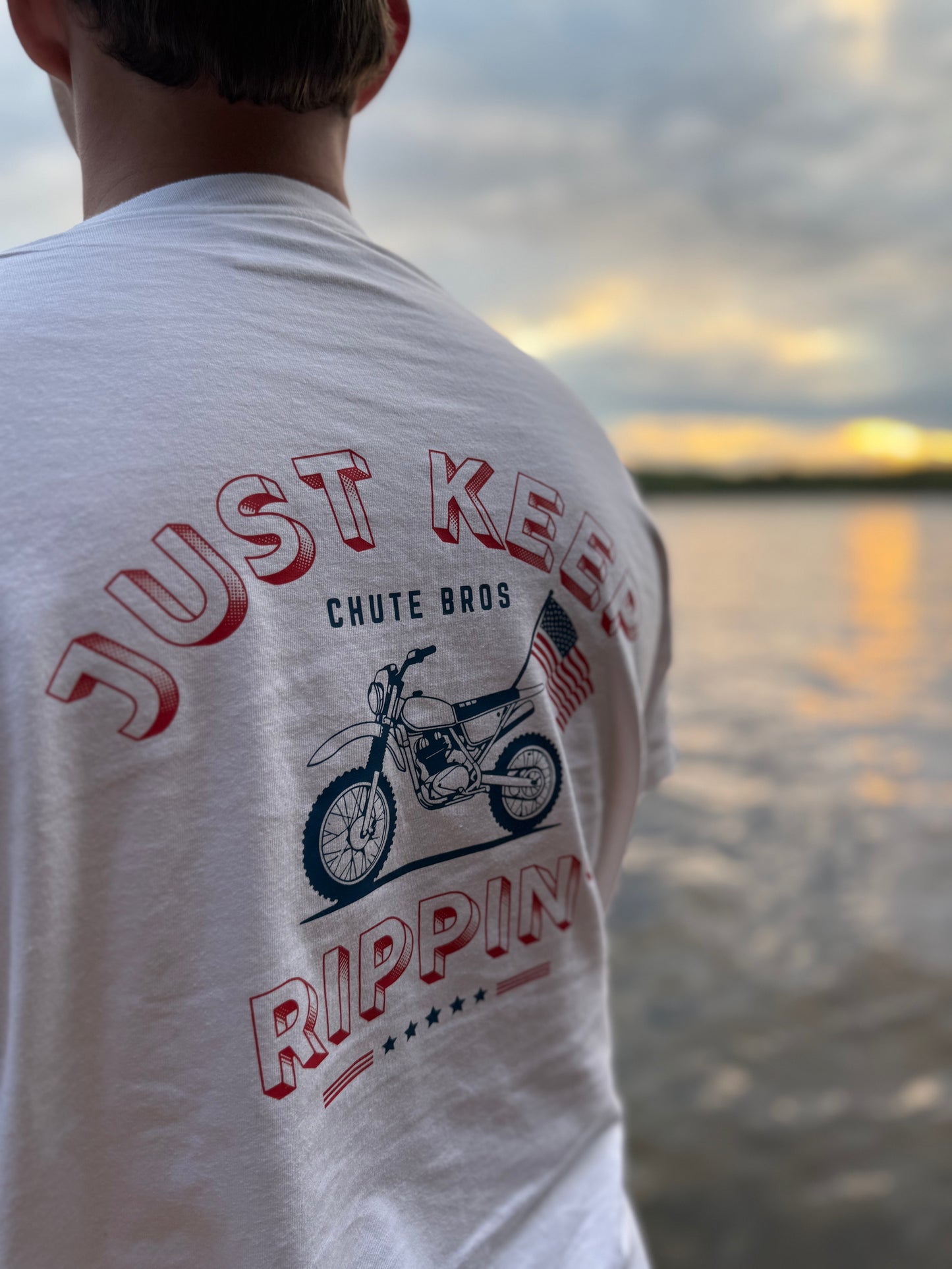 Just Keep Rippin USA Tee